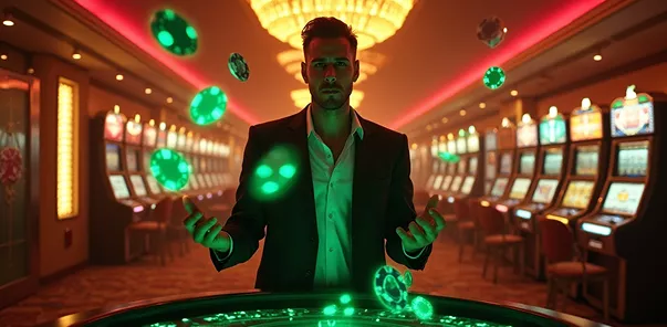 JeetCity Casino Player at Table